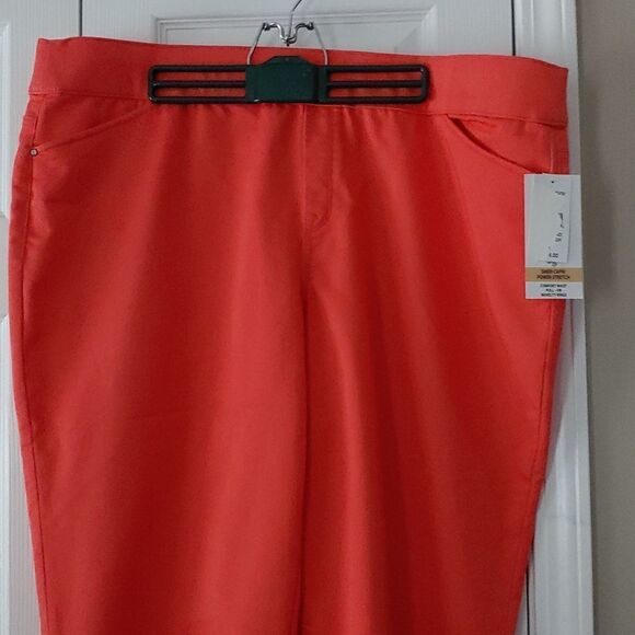 Intro Love The Fit Stretch Pull On Sheri Capri Power Stretch Sz 22W - Picture 3 of 11